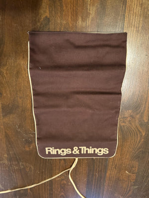 Vintage 80's travel bag Rings & Things