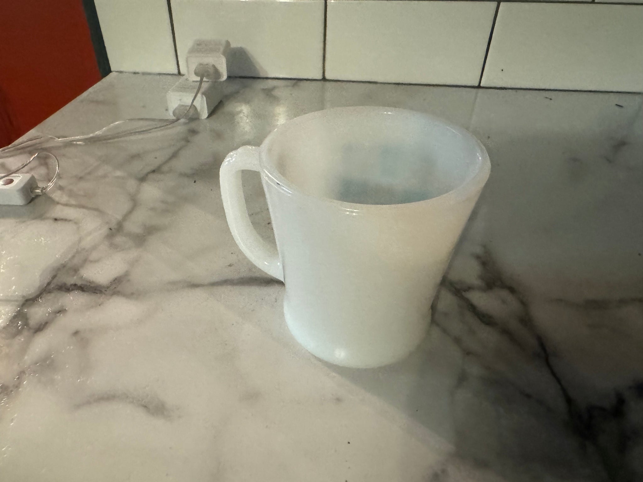Vintage Blue Heaven coffee mug