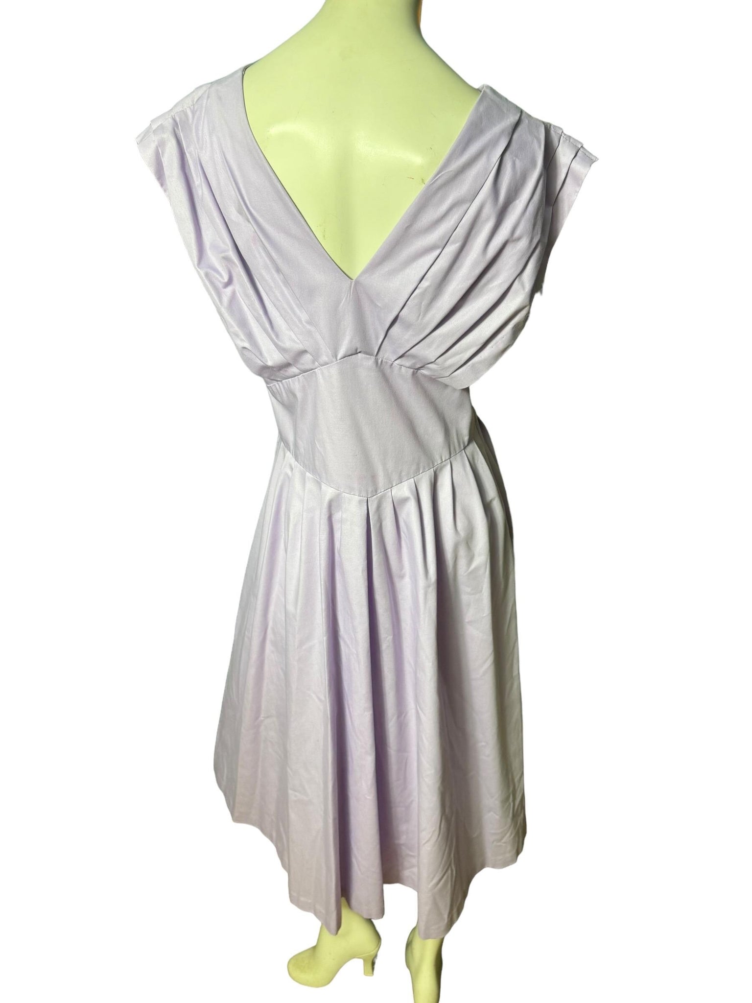 Vintage 80's purple dress Carriage Court L