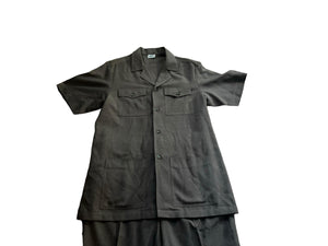 Vintage 70's brown leisure suit 46 37 x 32