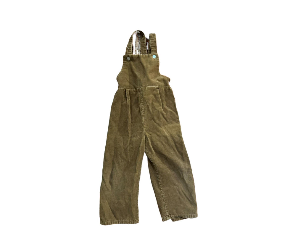 Vintage brown cord overalls 3