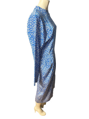Vintage 80's drop waist dress XL 18