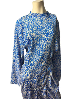 Vintage 80's drop waist dress XL 18