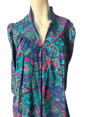 Vintage Appel caftan dress M