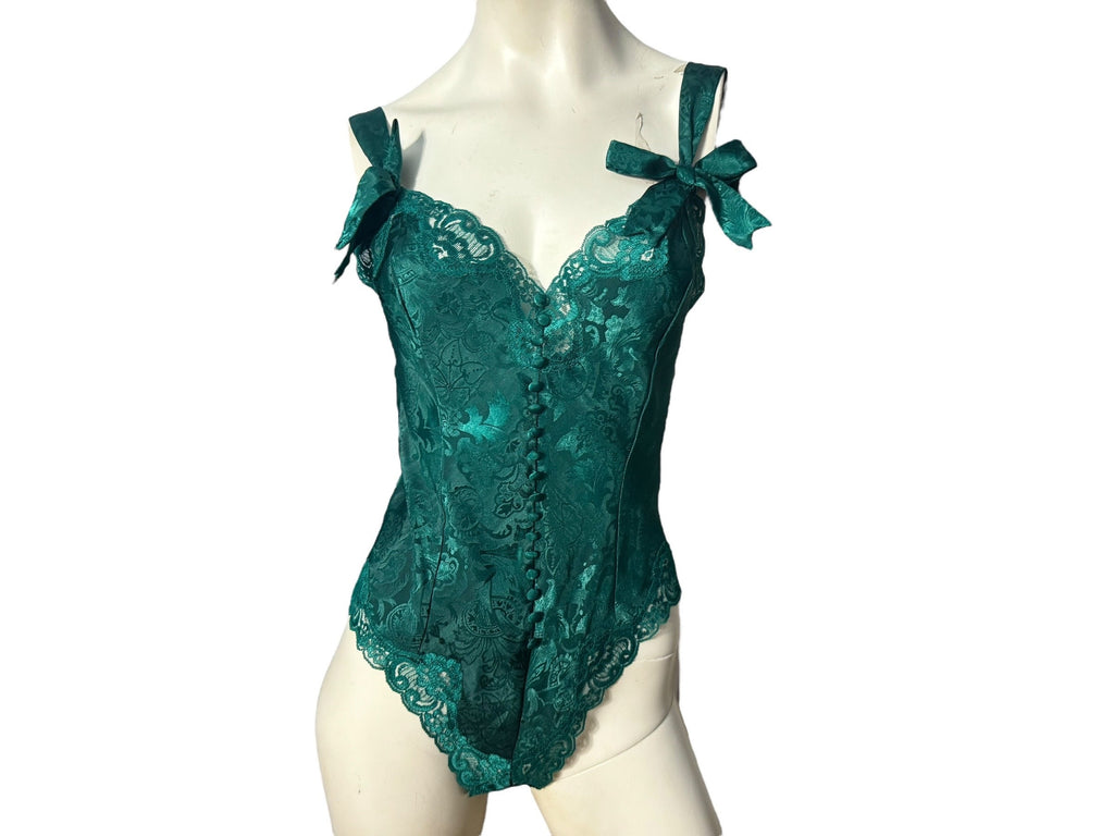 Vintage 80's Victoria's Secret teddy S
