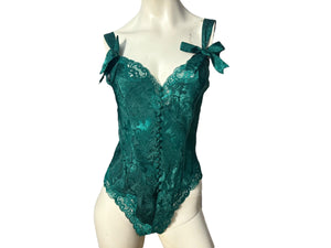 Vintage 80's Victoria's Secret teddy S