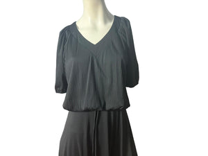 Vintage 70's black dress L