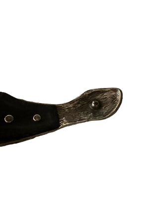 Vintage black snake belt Sipra