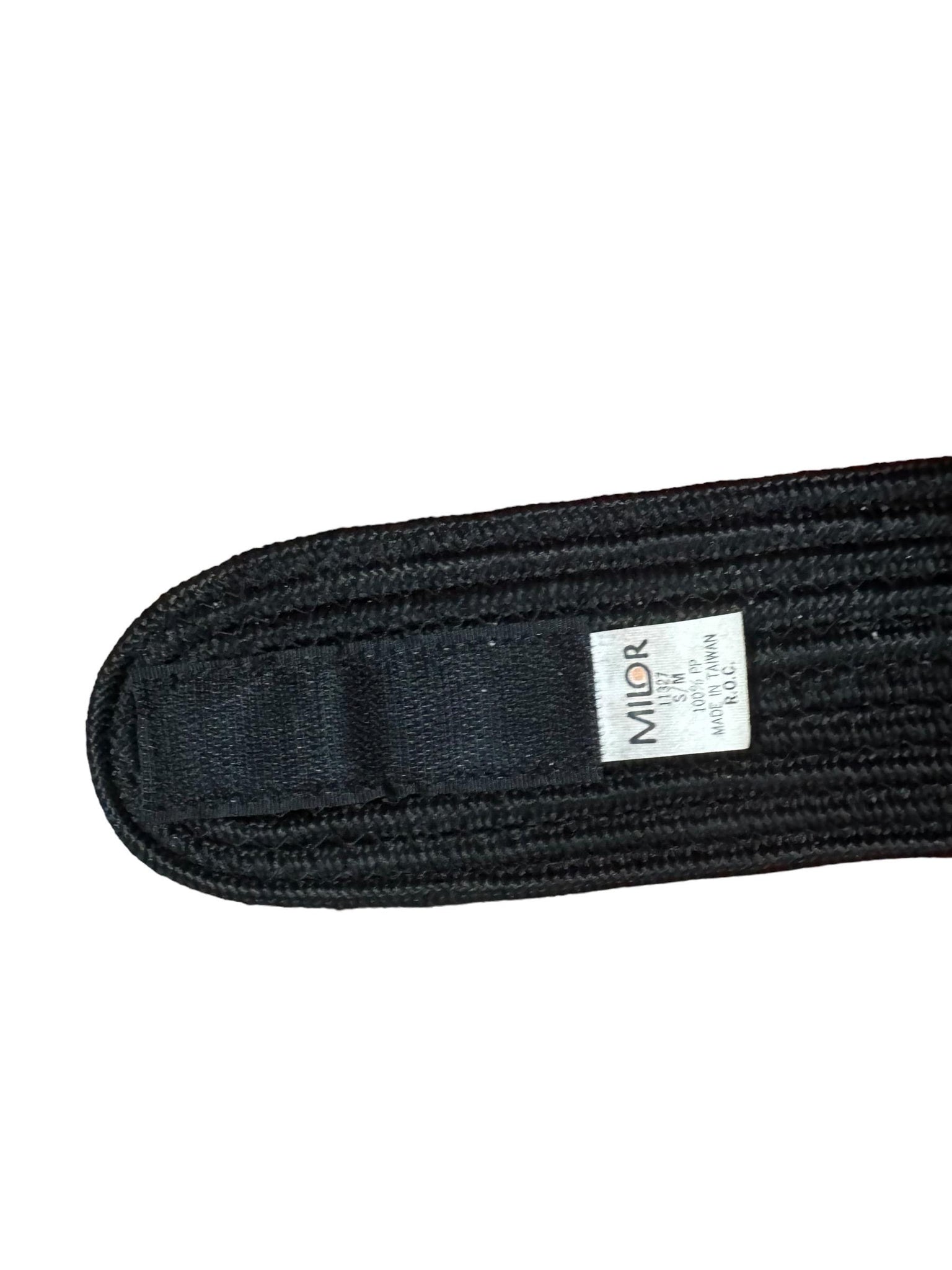 Vintage 80's black & gold belt