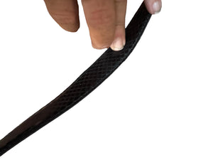 Vintage leather snakeskin clasp belt