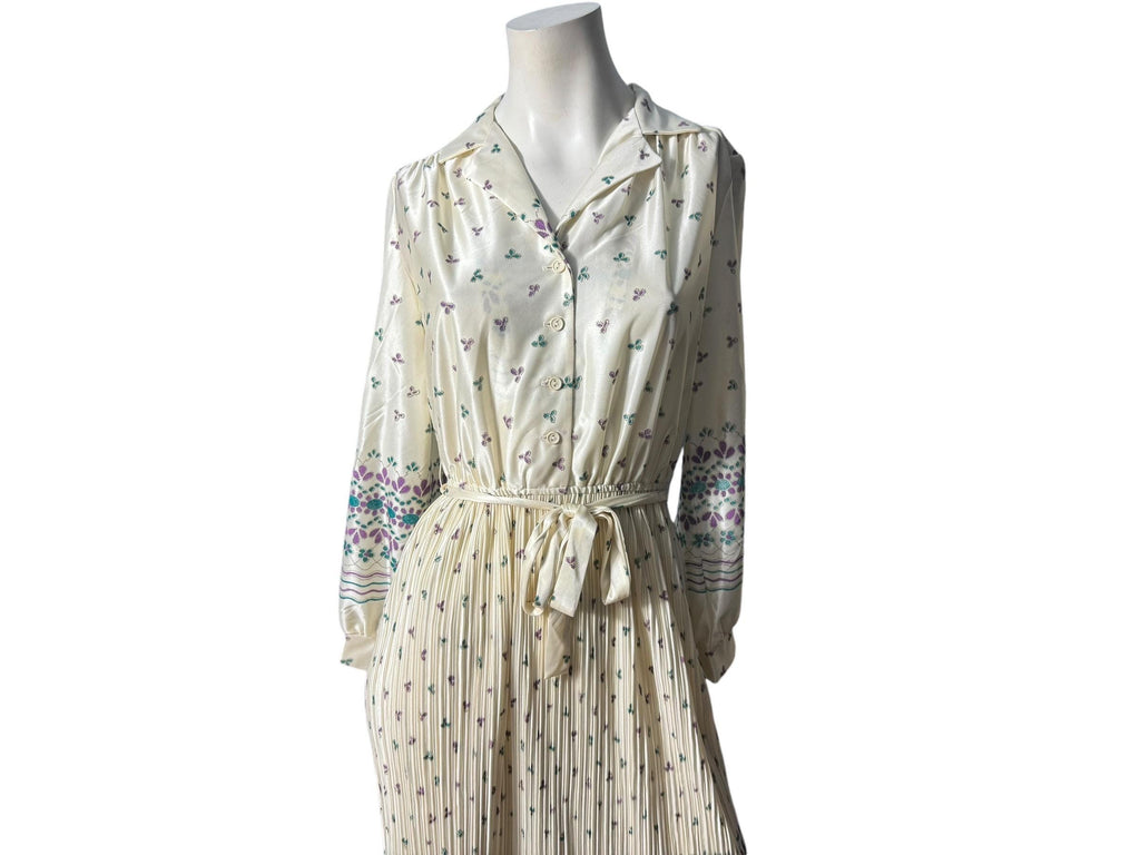 Vintage 70's floral dress M Ms Sugar