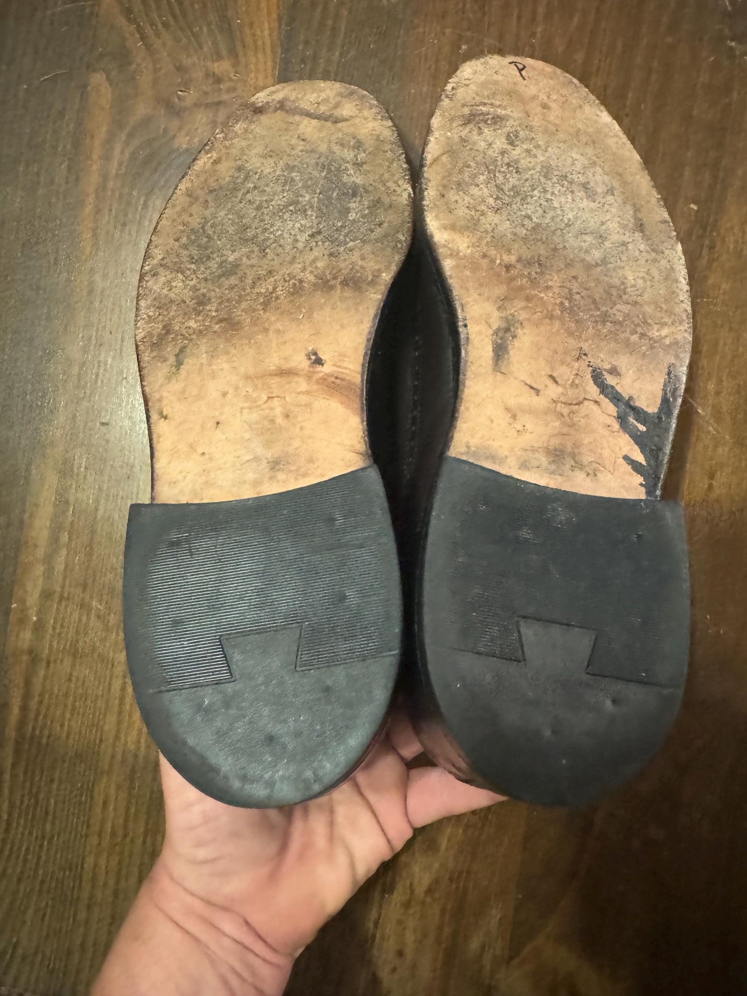 Vintage men's oxford wingtips 10 D Sears