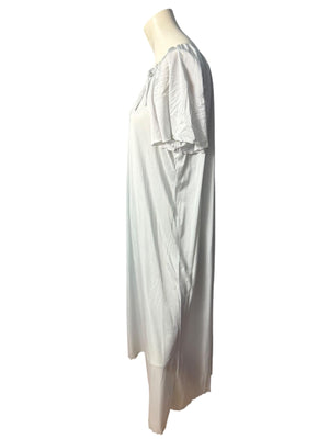 Vintage blue Shadowline nightgown L