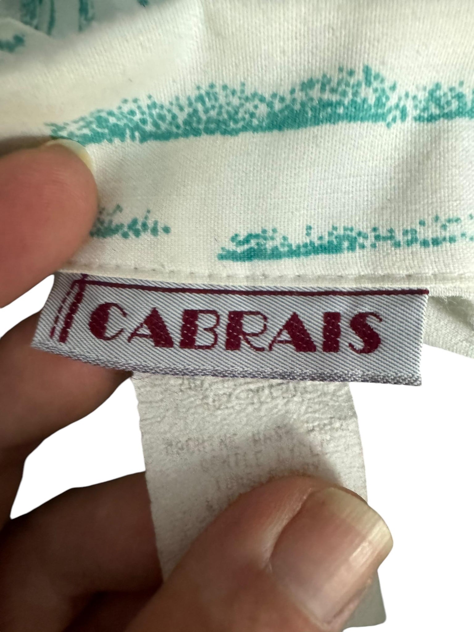 Vintage 80's blouse shirt L 12