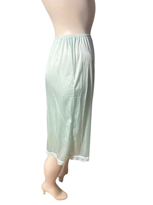 Vintage blue half slip Deena M