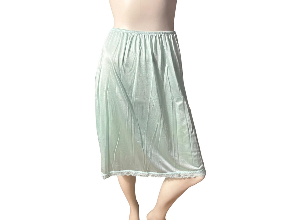 Vintage blue half slip Deena M
