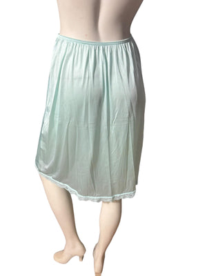 Vintage blue half slip Deena M