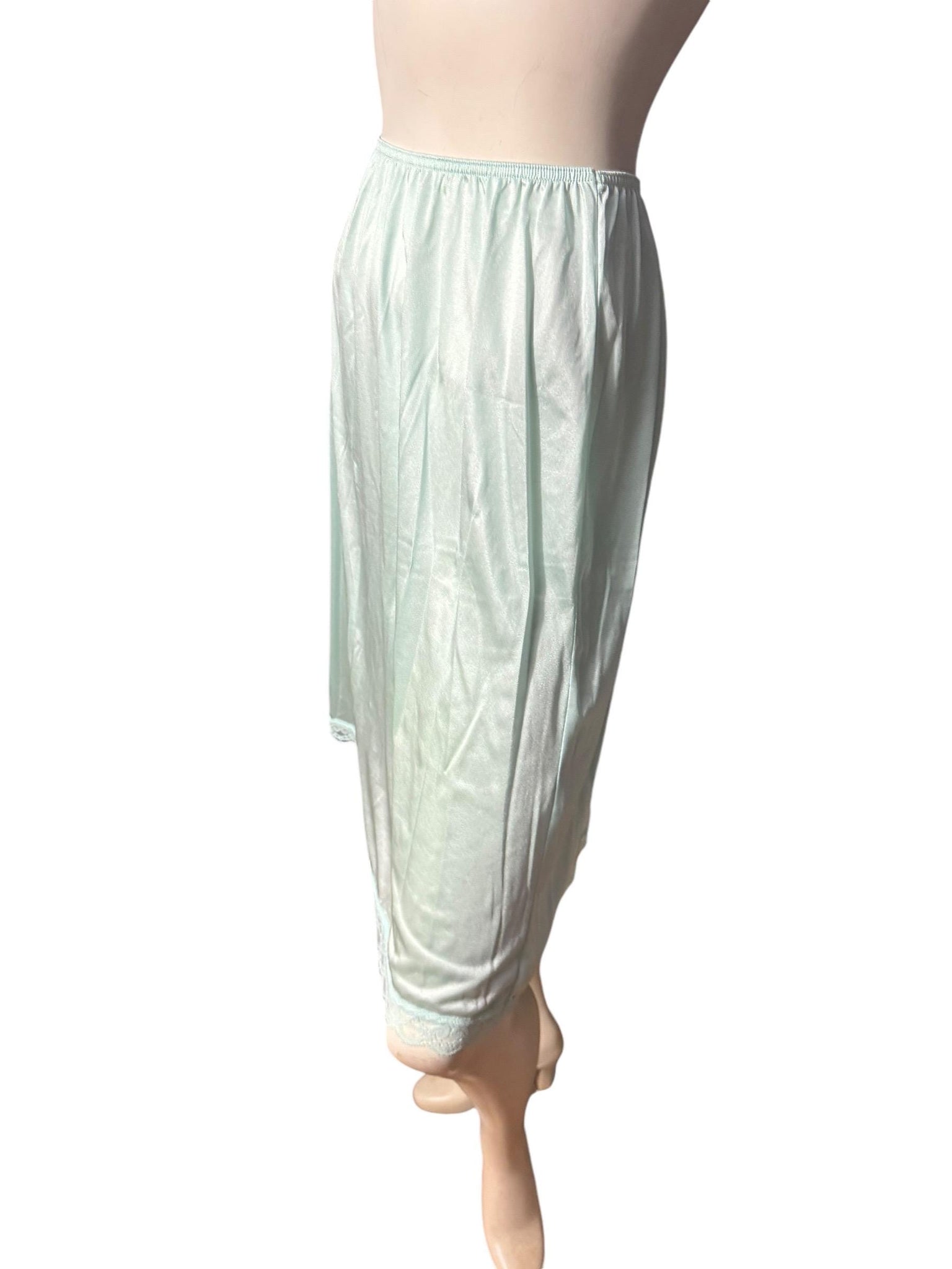 Vintage blue half slip Deena M
