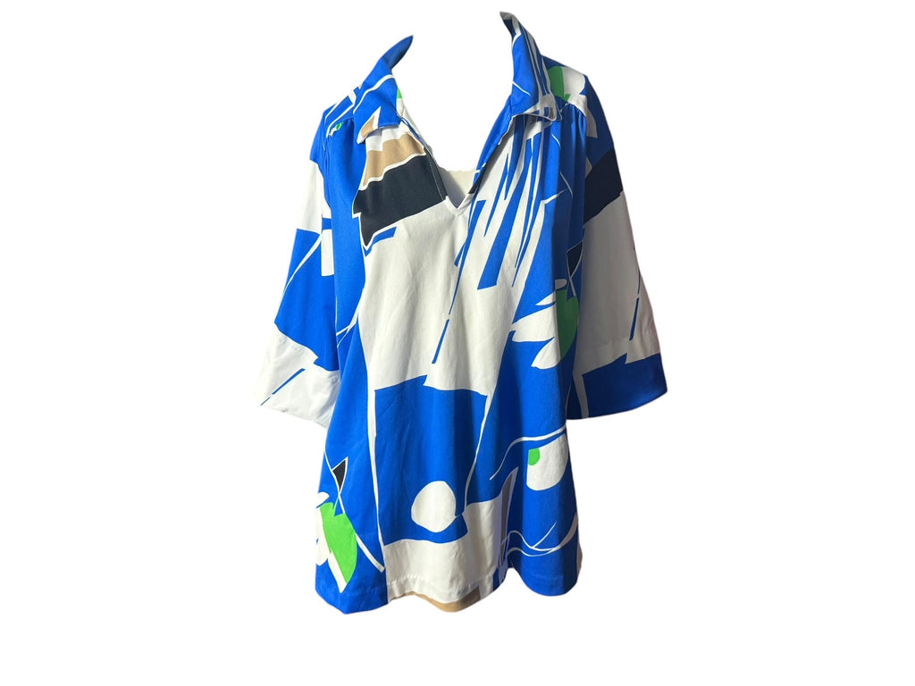 Vintage 70's top XXL 44 Lady Winn by Teddi