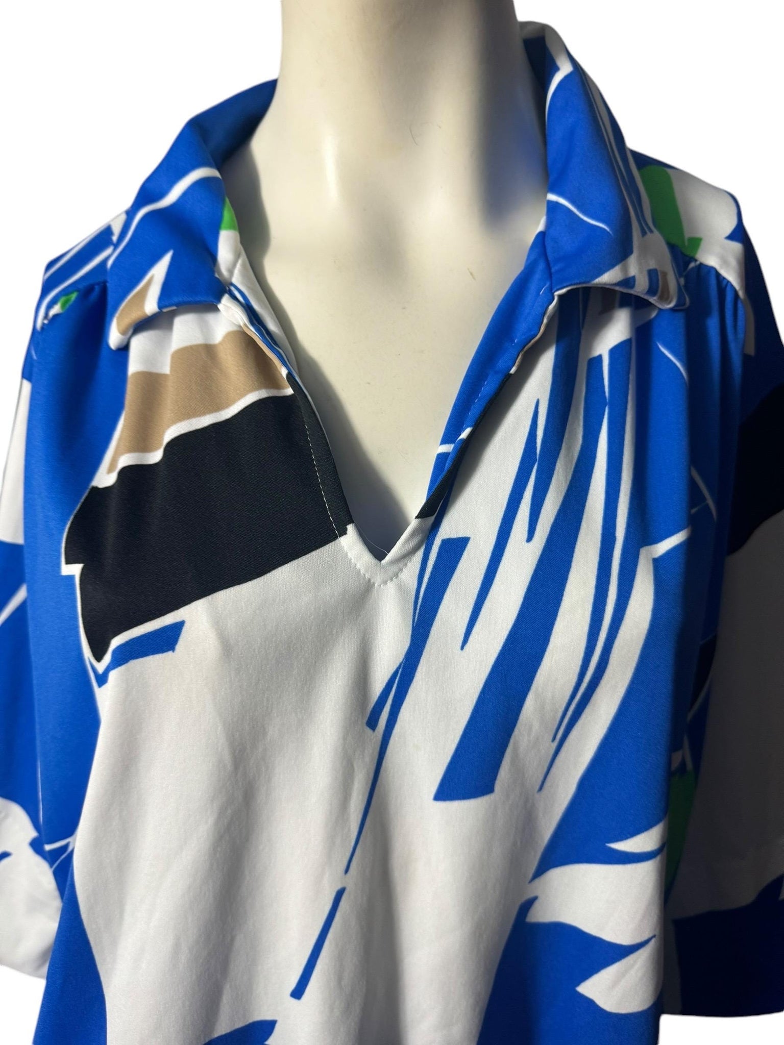 Vintage 70's top XXL 44 Lady Winn by Teddi