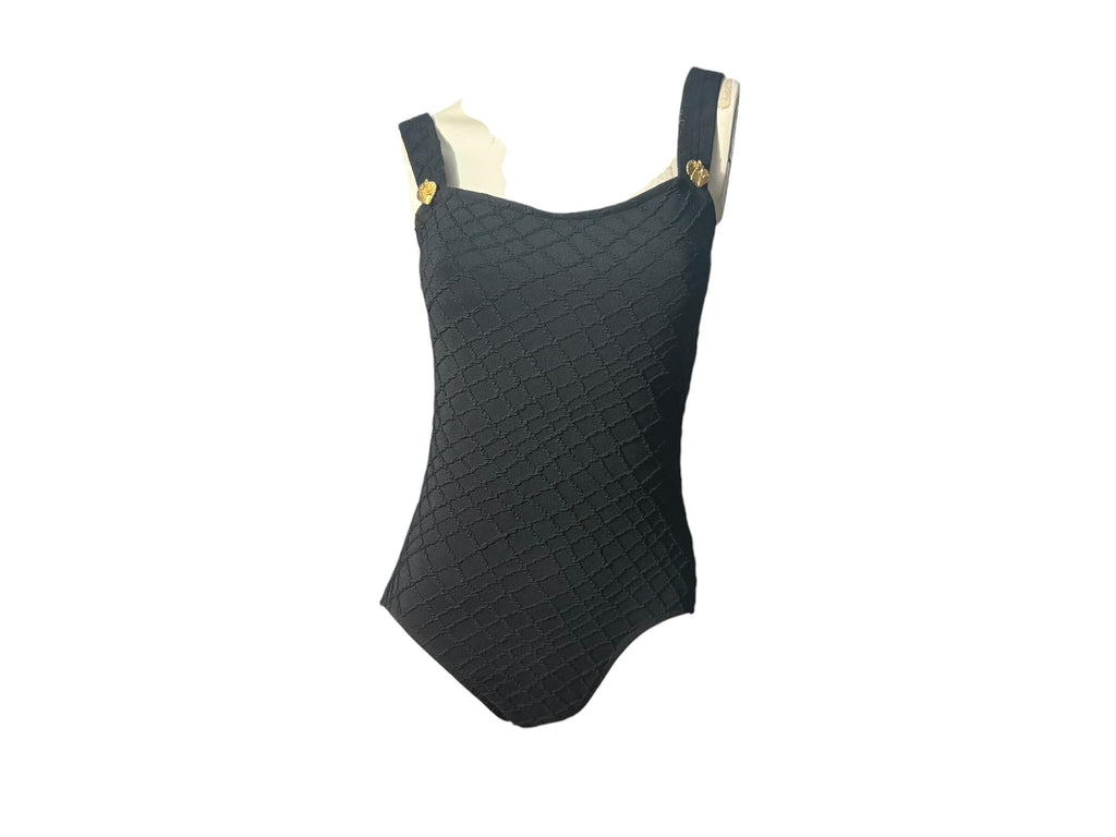 Vinrage 80's black bathing suit Mainstream 12