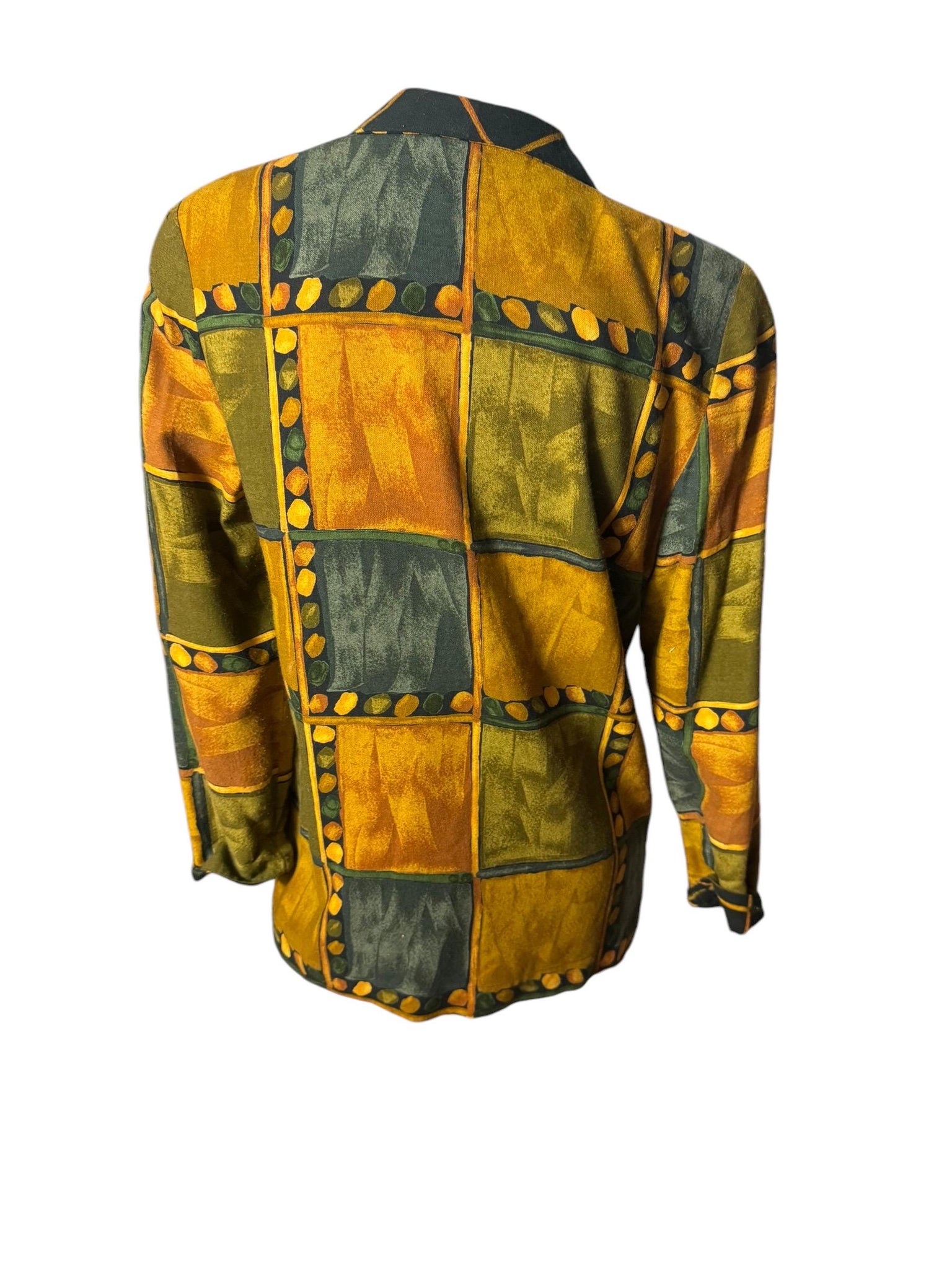 Vintage 80's mod fall jacket S Platinum
