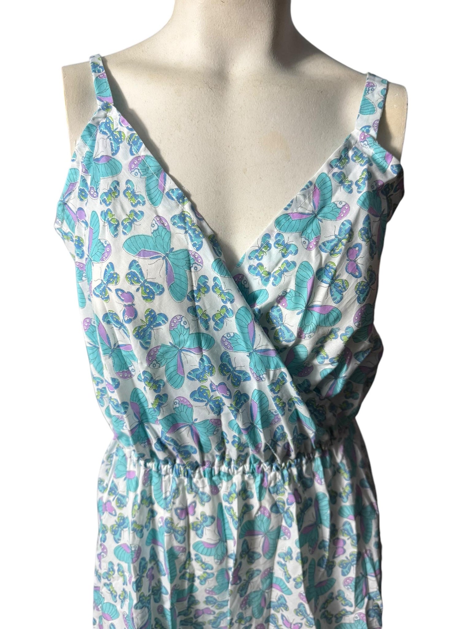 Vintage hand made butterfly dress S