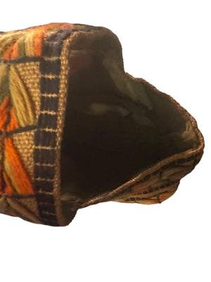 Vintage 70's embroidered purse boho
