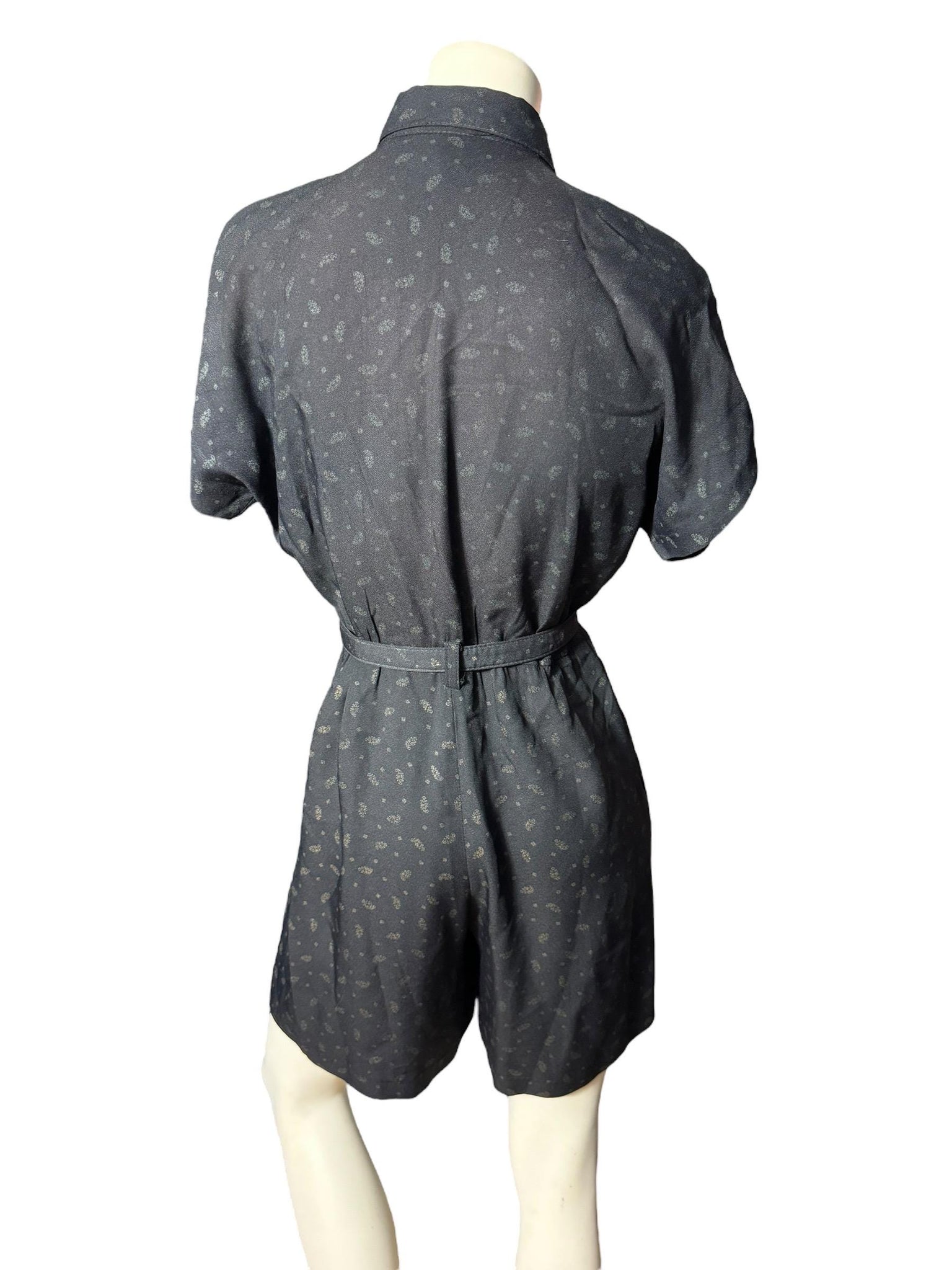 Vintage 80's zip up romper jumpsuit 5/6 All That Jazz