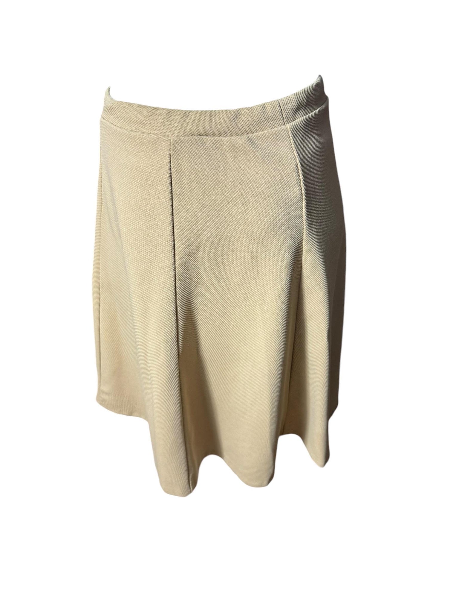 Vintage 70's tan skirt & top set M