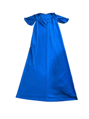 Vintage 70's blue lounge dress S Vanity Fair