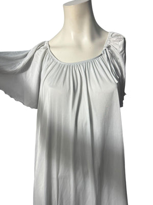 Vintage blue Shadowline nightgown L