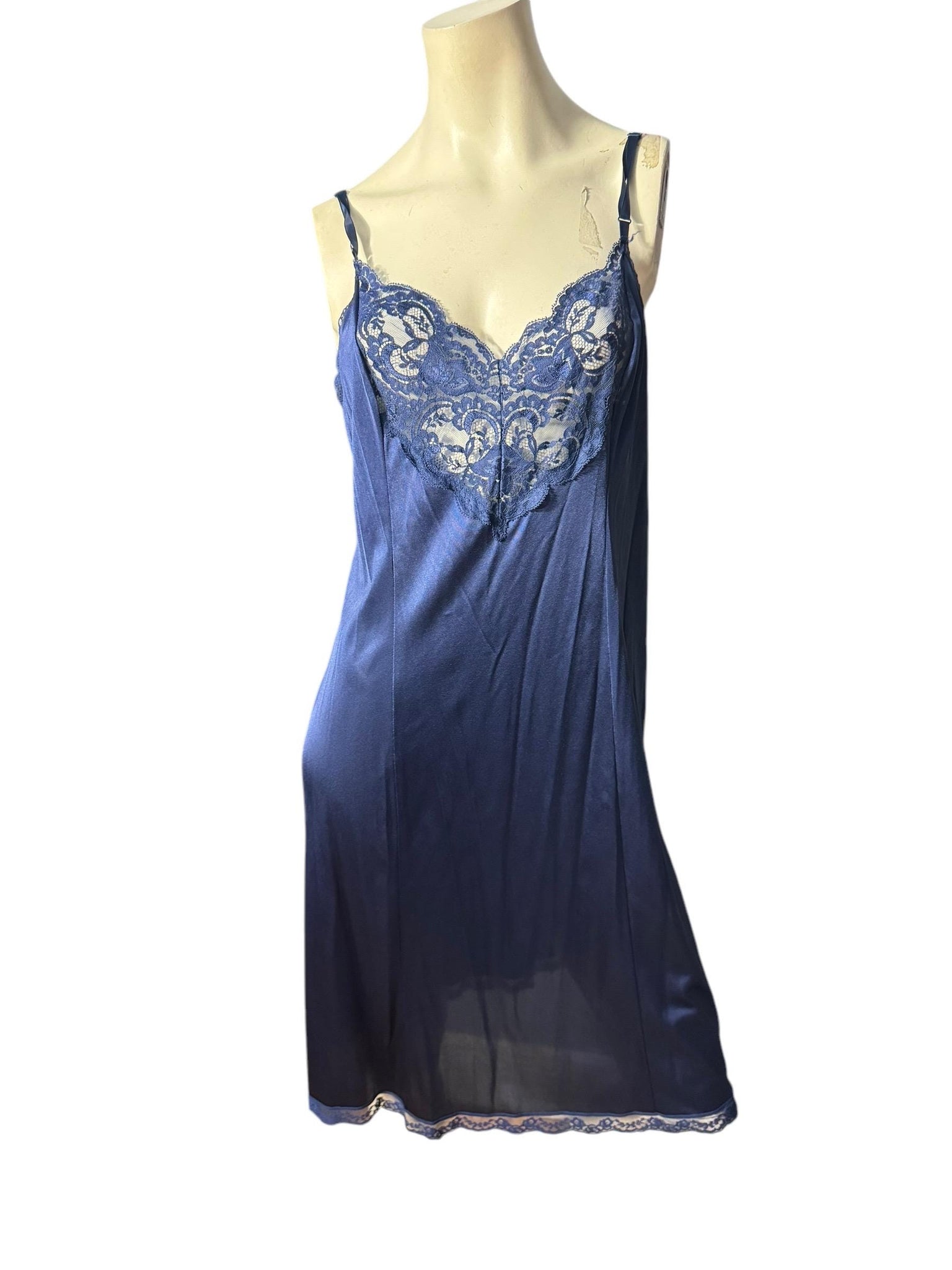 Vintage blue full slip 40 L Applause