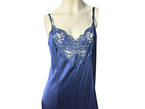 Vintage blue full slip 40 L Applause