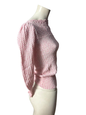 Vintage 80's pink sweater S