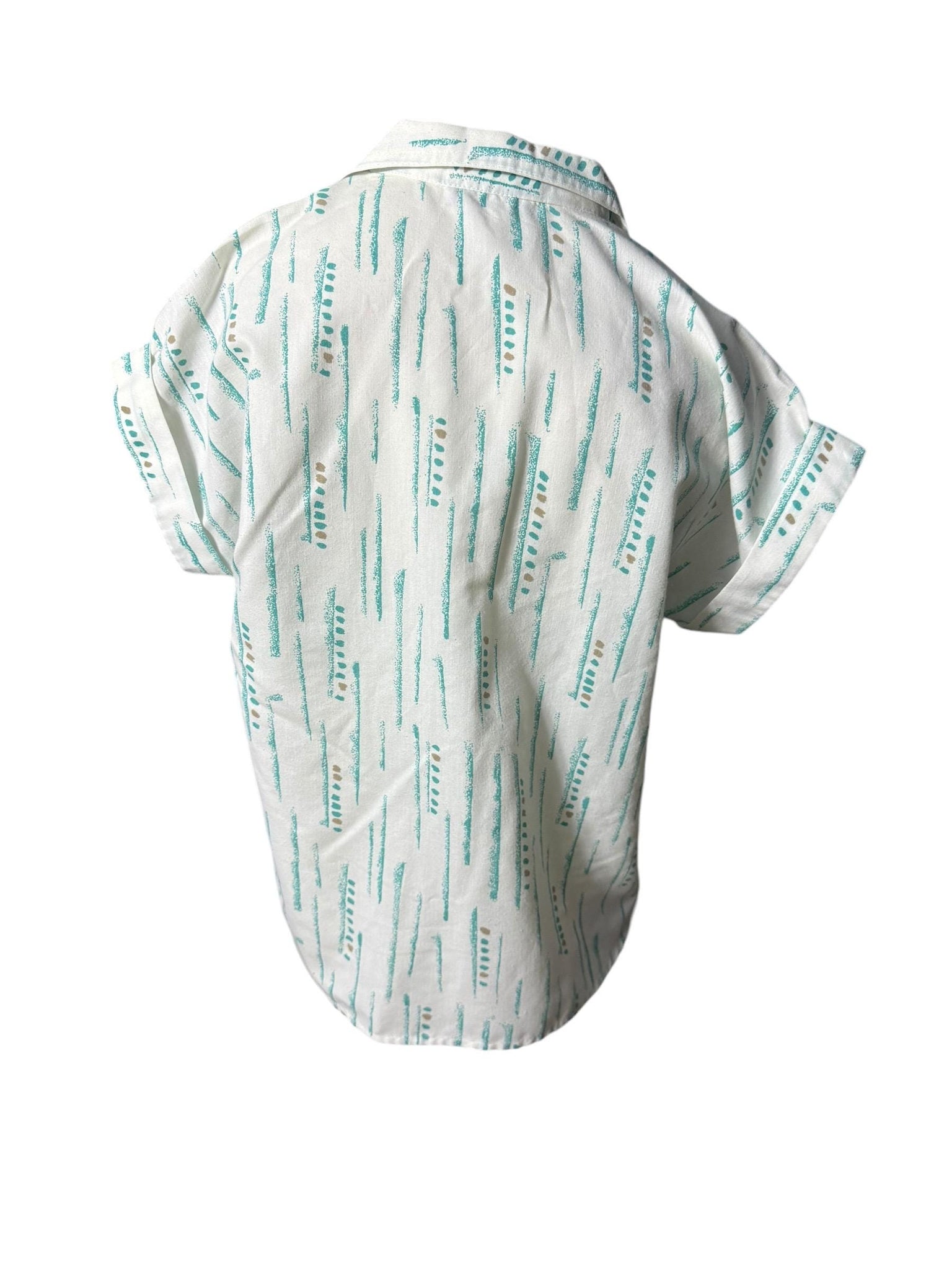 Vintage 80's blouse shirt L 12