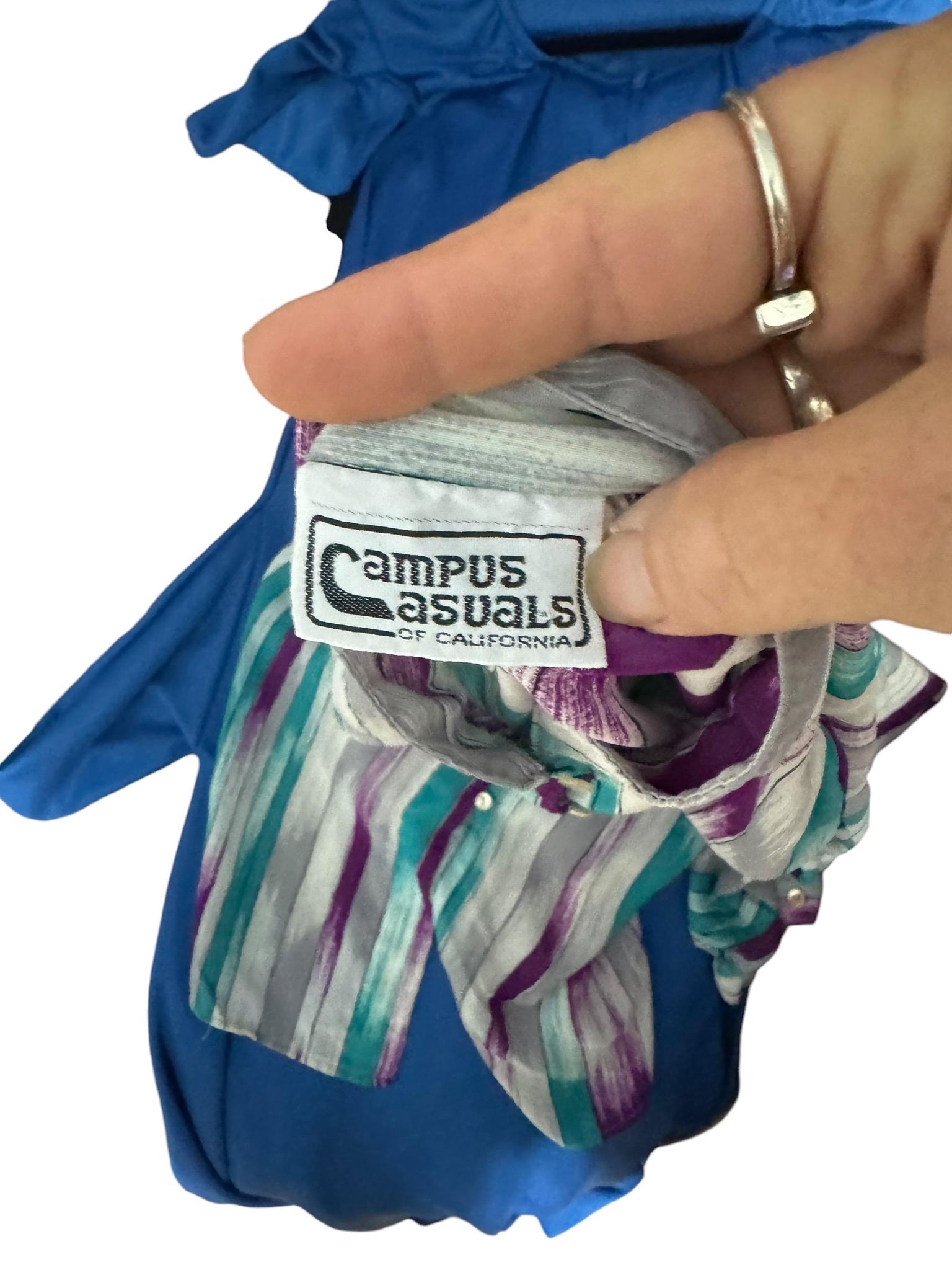 Vintage 80's blouse Campus Casuals M L