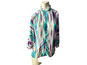 Vintage 80's blouse Campus Casuals M L