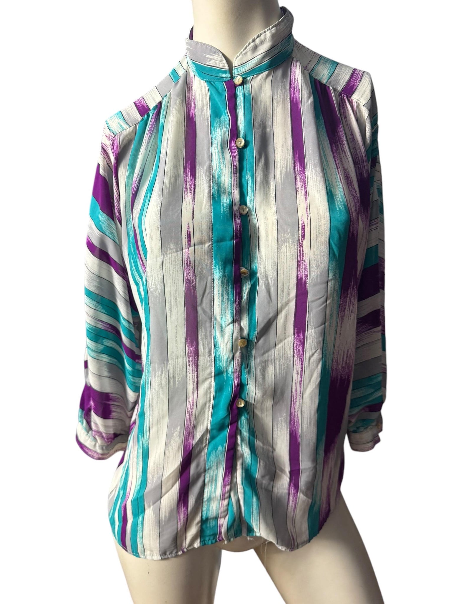 Vintage 80's blouse Campus Casuals M L