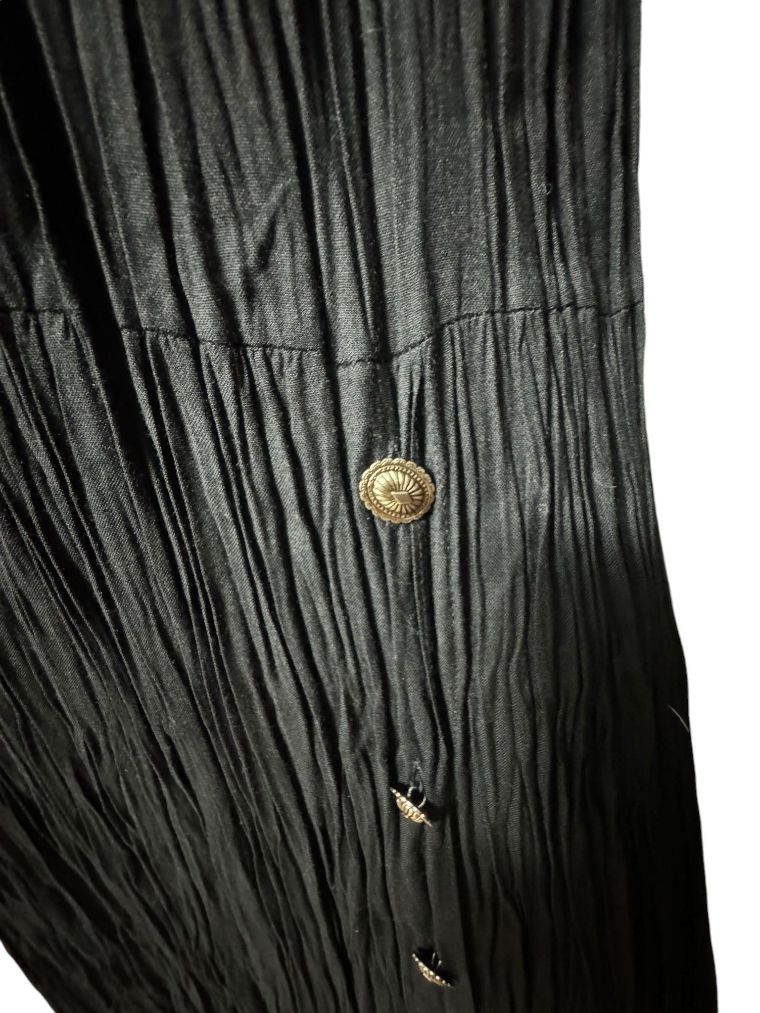 Vintage black southwest long skirt M