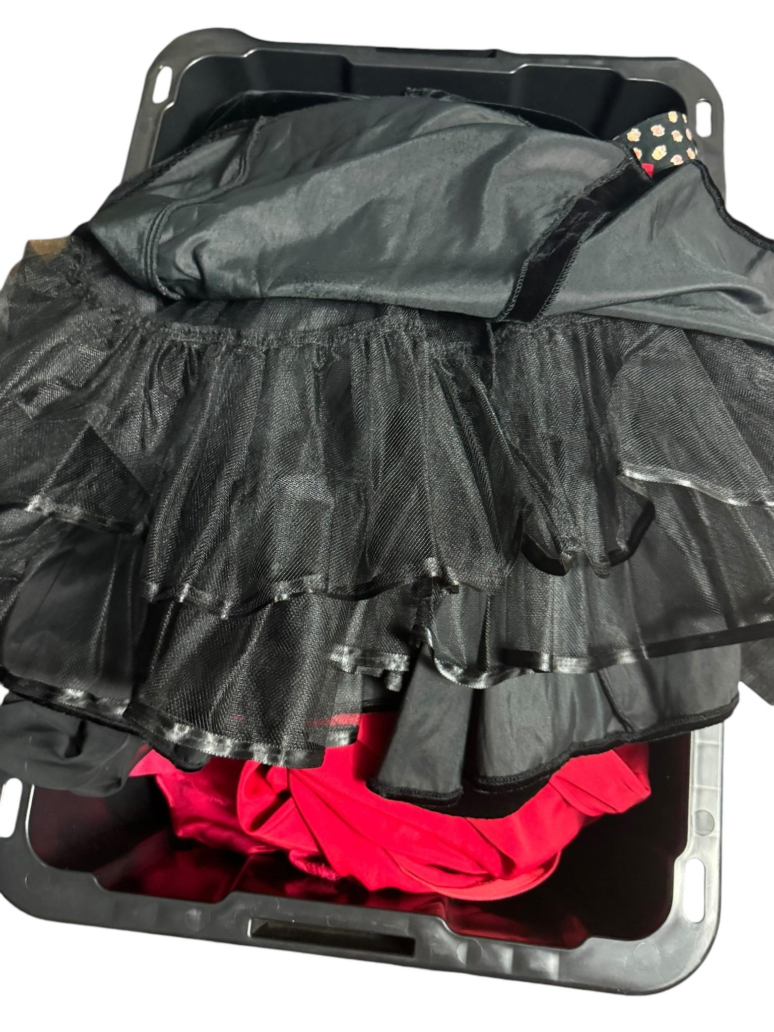 Vintage 80's Nikki black velvet party dress 10 M deadstock