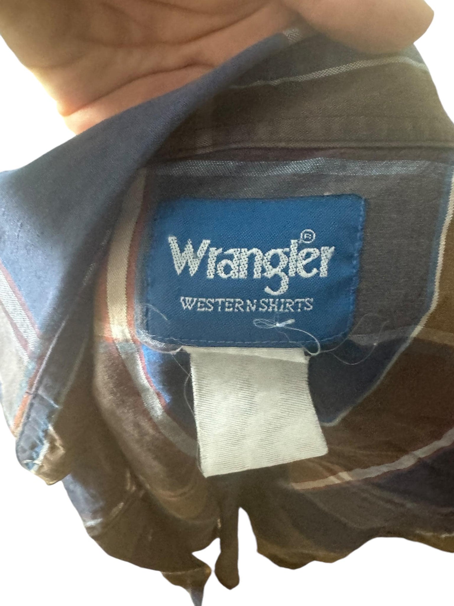 Vintage Wrangler estern shirt S M