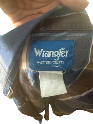 Vintage Wrangler estern shirt S M