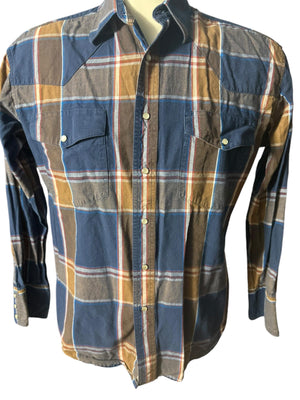 Vintage Wrangler estern shirt S M