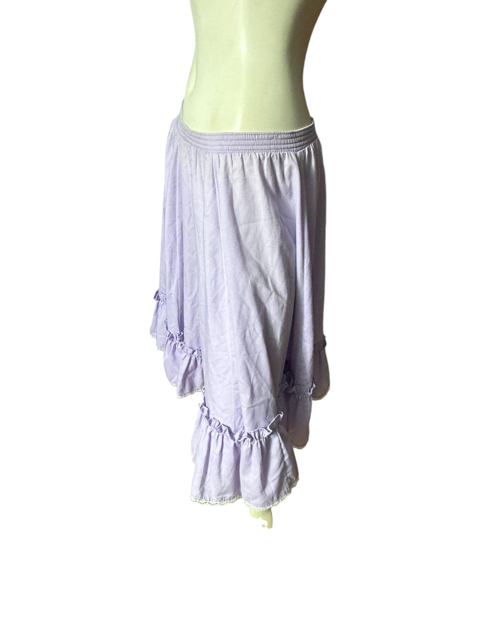 Vintage purple Rockmount full circle skirt L Xl