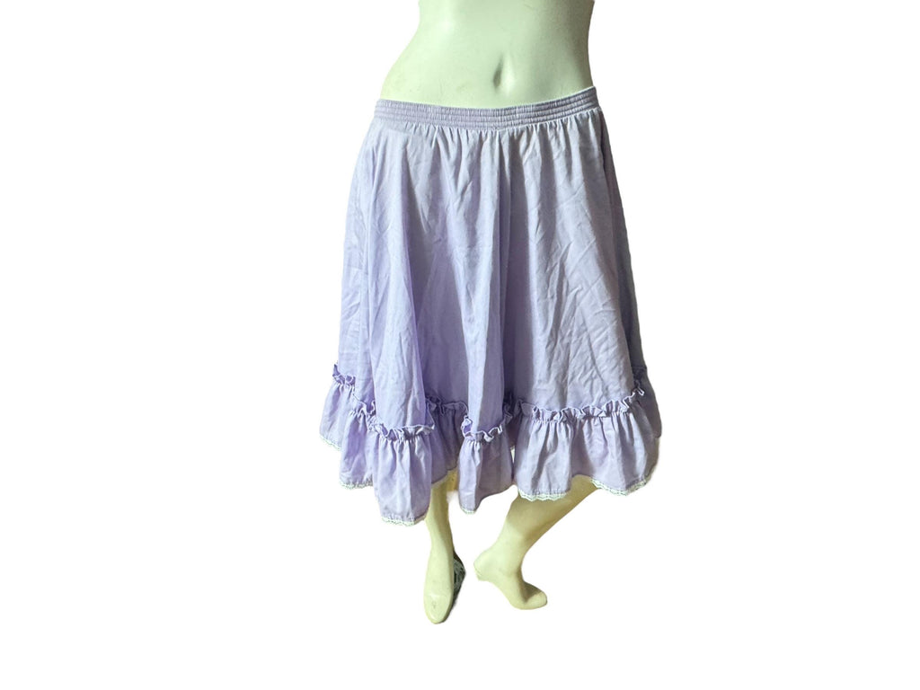 Vintage purple Rockmount full circle skirt L Xl