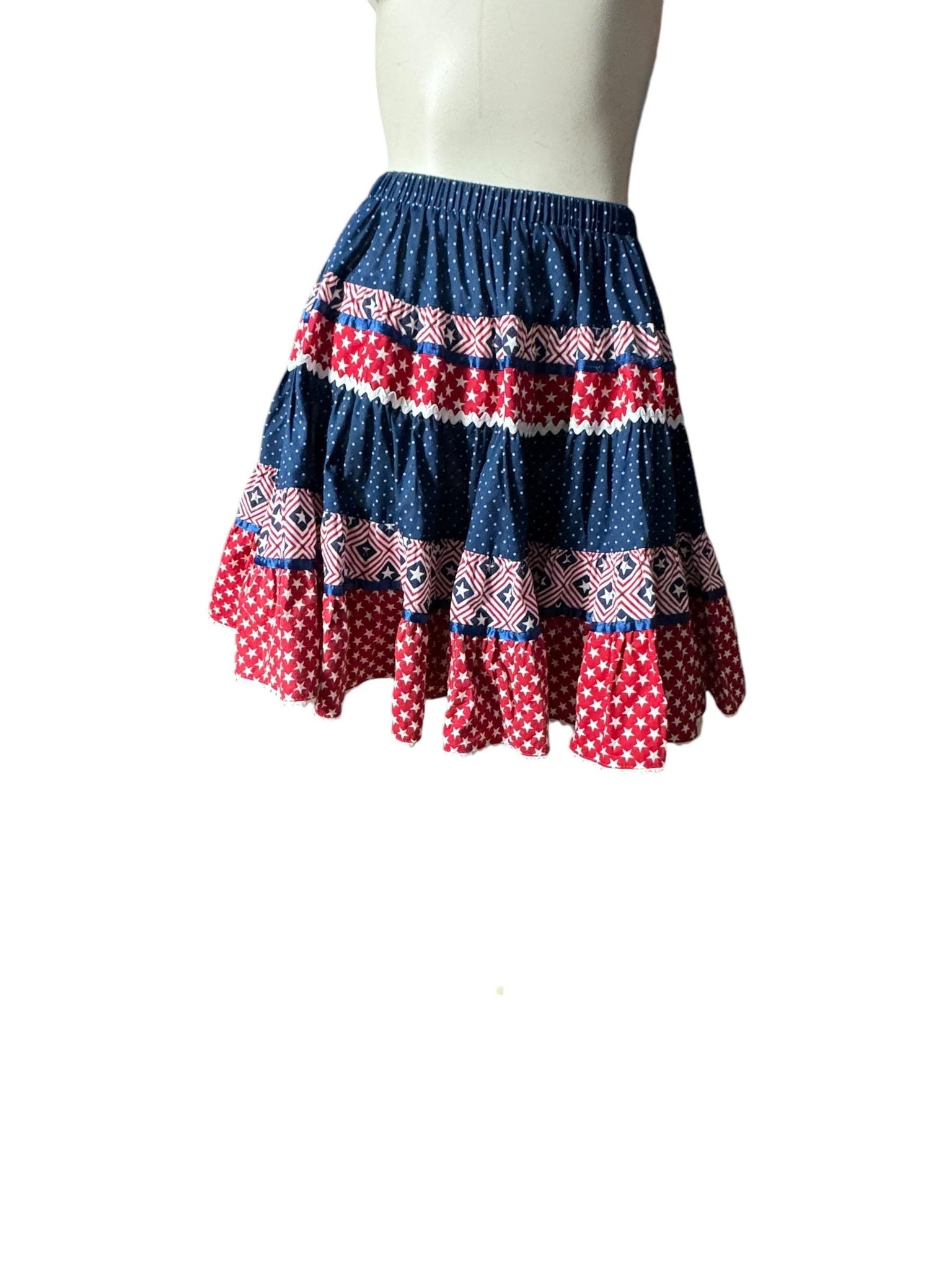 Vintage American square dance skirt S