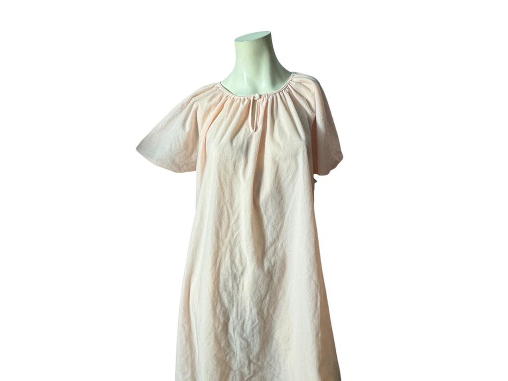 Vintage pink deadstock Sears 80's nightgown one size
