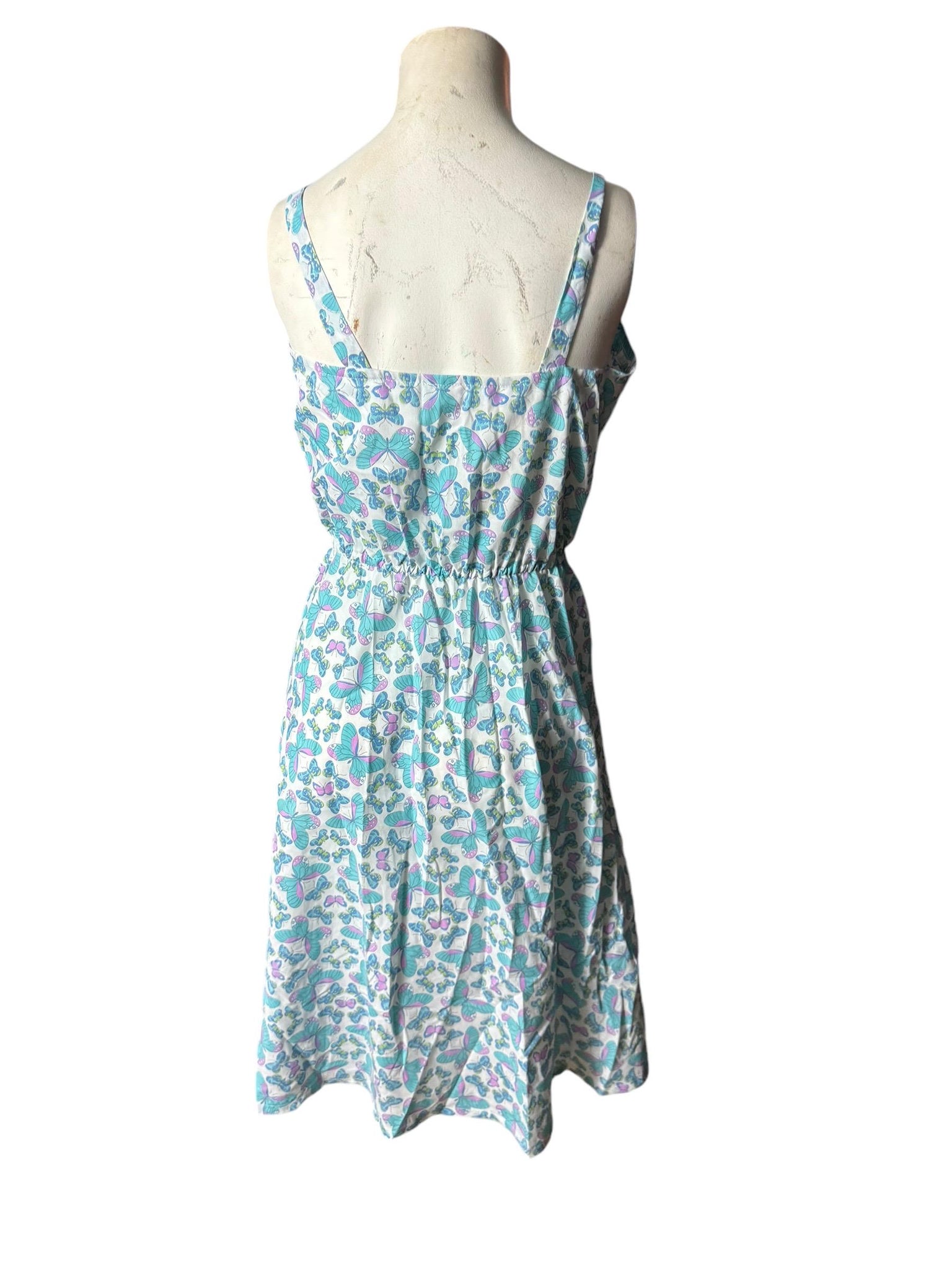 Vintage hand made butterfly dress S