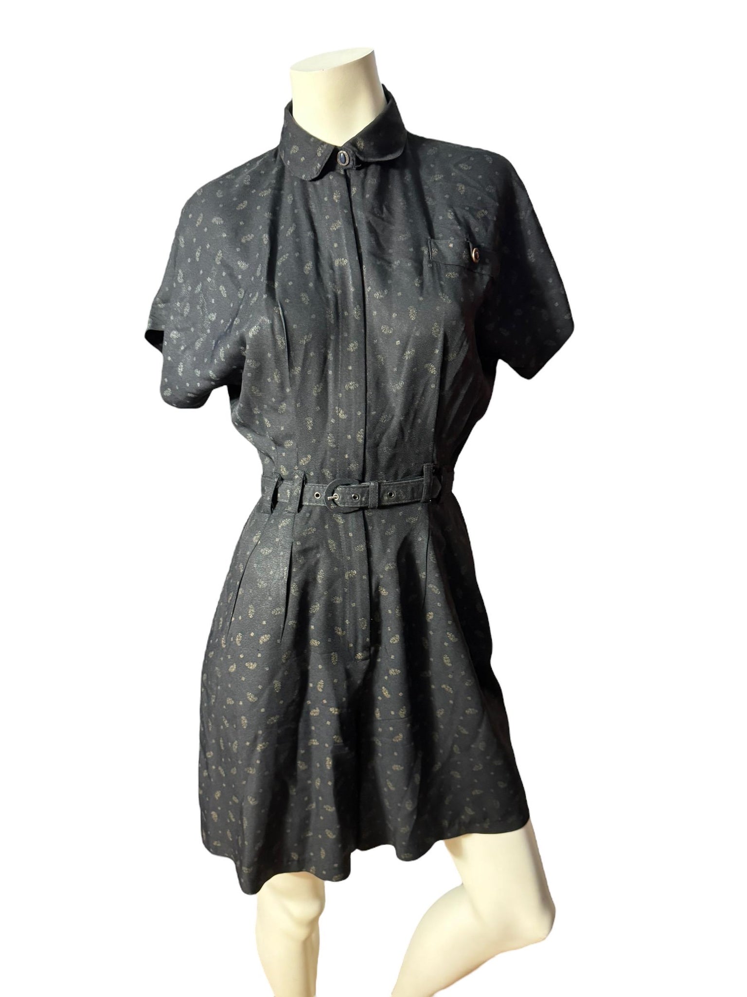 Vintage 80's zip up romper jumpsuit 5/6 All That Jazz